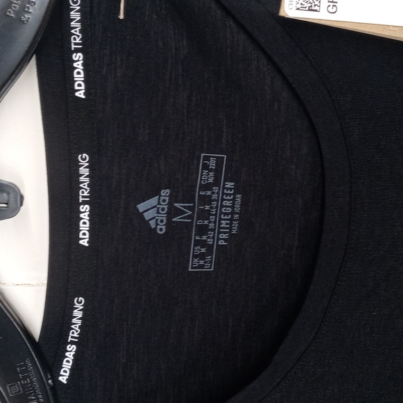 (Lot of 3) Adidas Primegreen Athletic Training Printed 3 Bar T-Shirts - Picture 3 of 12